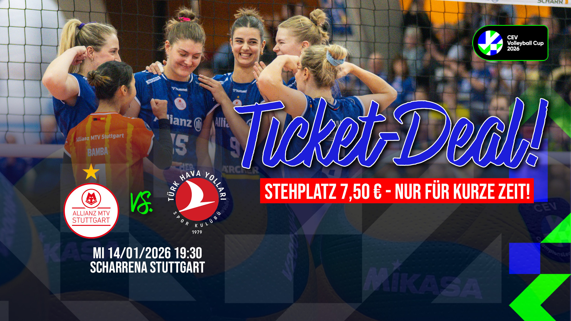 Jetzt sparen beim Topspiel gegen Istanbul!